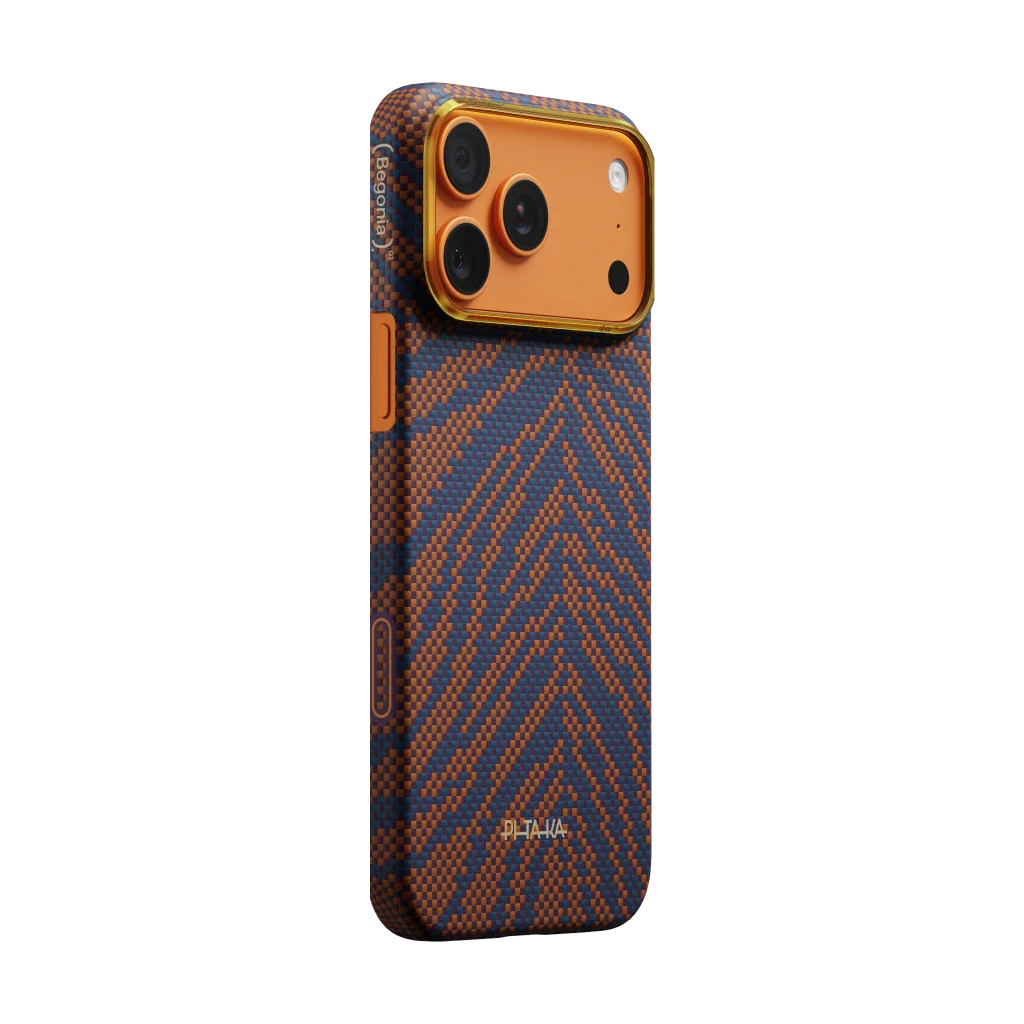Earth-Pattern · Burning Orange